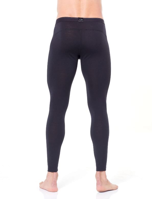 Icebreaker 200 Oasis Legging with Fly for Men - Moisture-Wicking, Odor-Resistant Hiking & Travel Pants for Outdoor Adventures