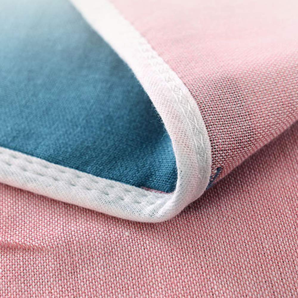 Ultra-Soft Pure Cotton Twin Size Blanket - All Season Lightweight & Wrinkle-Resistant Bed Cover (79x91 inches) for Cozy Home, Bedroom & Guest Room Comfort