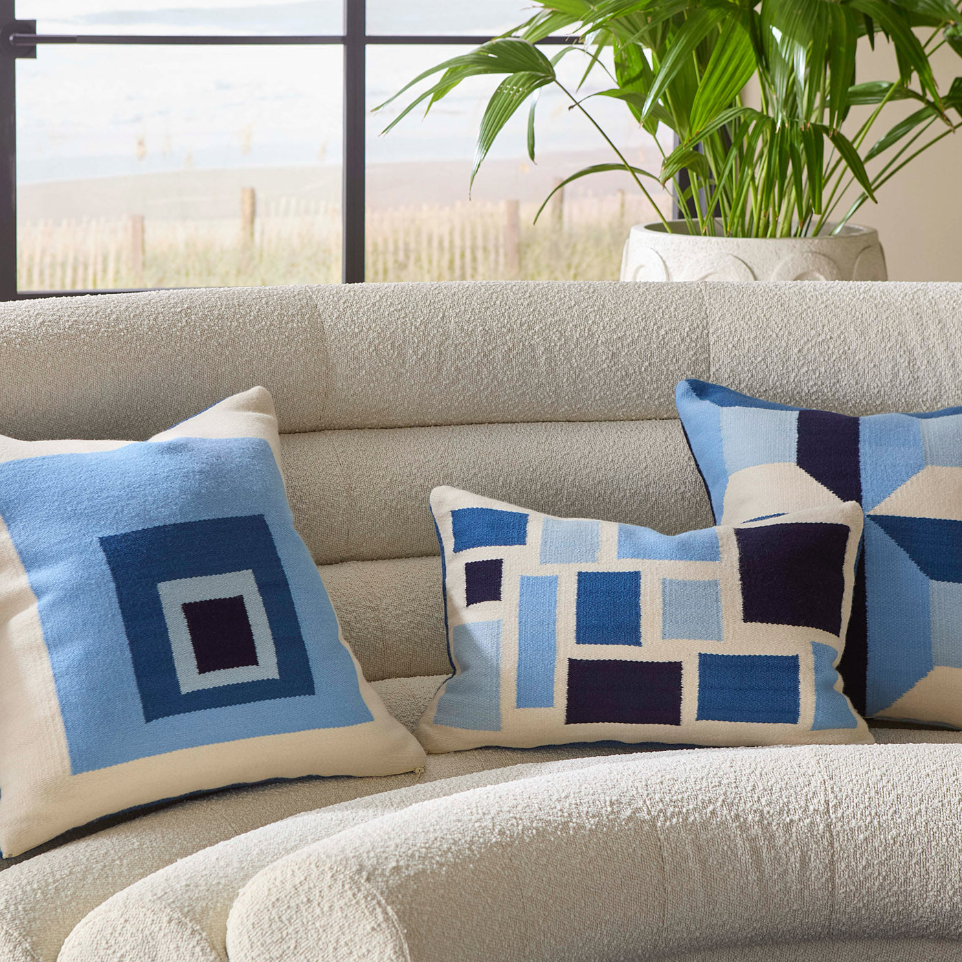 Pop Sorrento Pillow - Soft & Stylish Decorative Throw Pillow for Sofa, Bed, Living Room - Perfect for Home Decor, Cozy Comfort & Relaxation