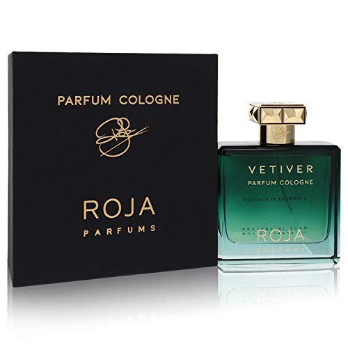 Roja Vetiver Cologne for Men - 3.4 oz Eau de Parfum Spray by Roja Parfums | Luxury Fragrance for Date Night, Office & Special Occasions