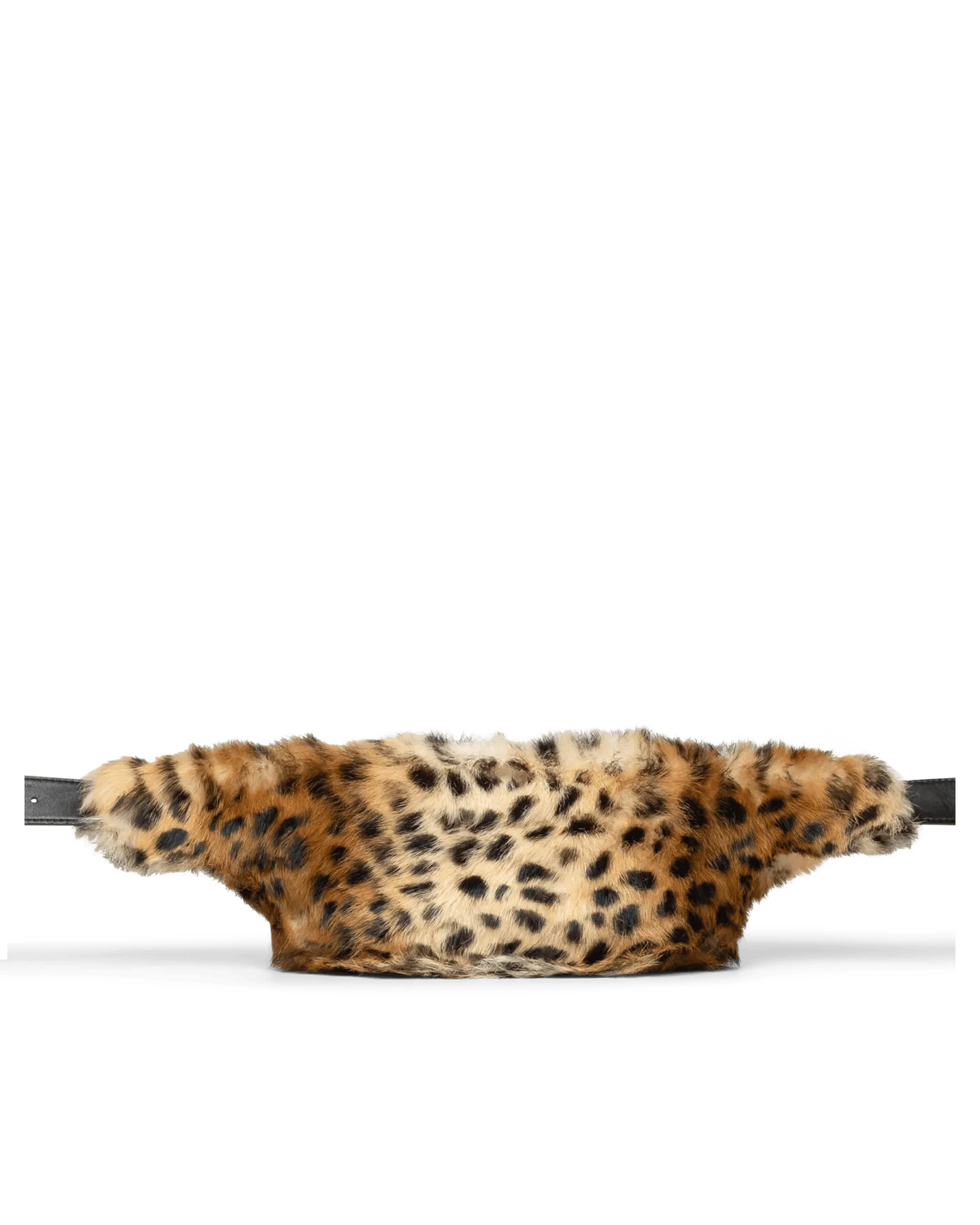 Fashionable Leopard Print Fur Belt Bag for Women - Stylish Waist Pack Fanny Pack for Travel, Concerts & Outdoor Activities