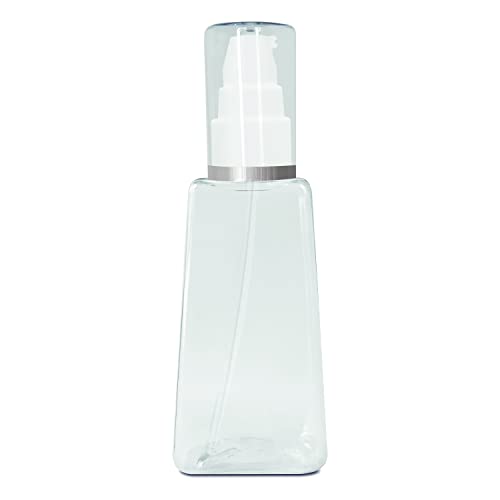 Transparent Bottles with White Pump