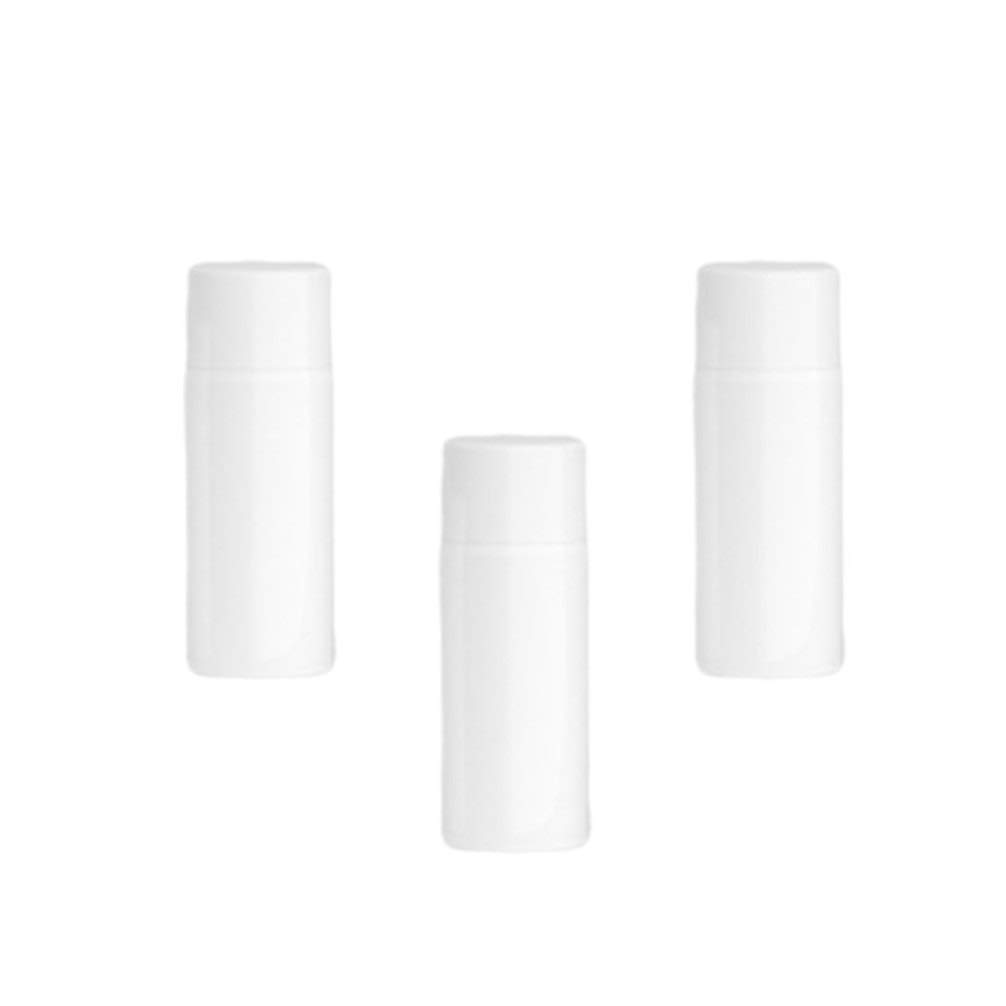 3pcs Cabilock Vacuum Pump Bottles for Lotion & Makeup - Clear Travel-Friendly Press Dispenser with White Pump (Ideal for Skincare, Cosmetics & Travel)