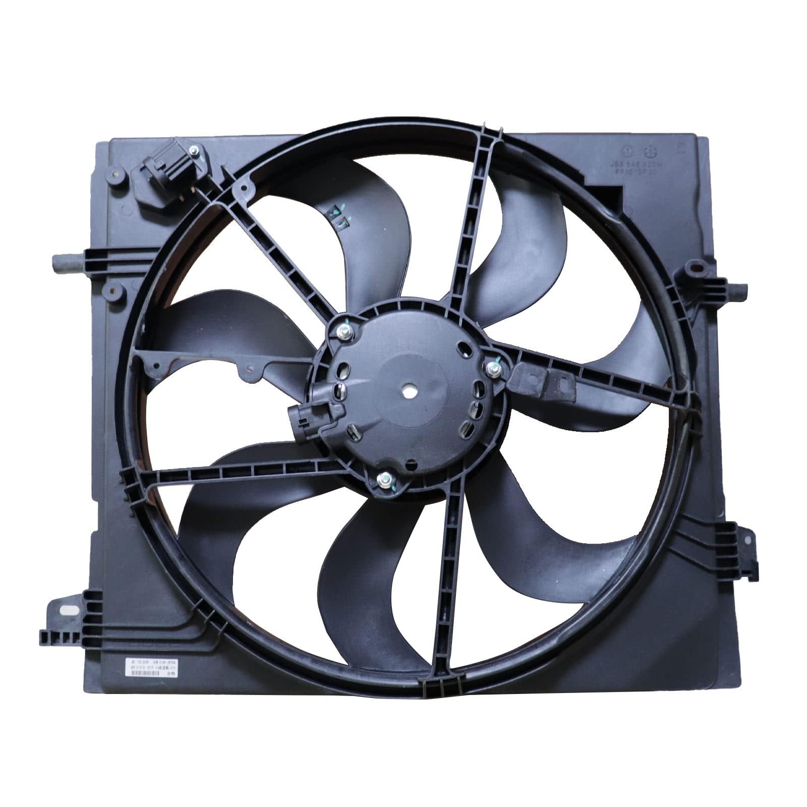 GXARTS Radiator Cooling Fan Assembly Compatible with Nissan Rogue 2017 2018 2019 Sport S SL SV 2.0L, Replaces OEM 214816MA0A 214816MA0B NI3115162 - Perfect for Engine Overheating Prevention & Summer Driving
