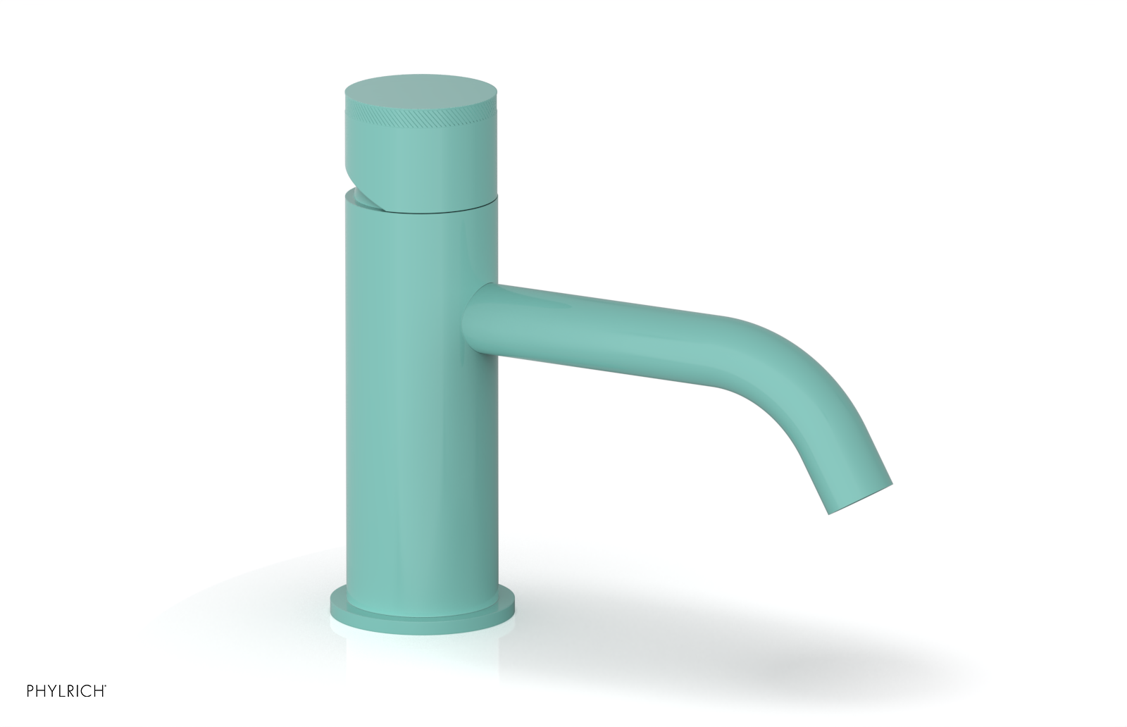 BASIC II 6 Single Hole Bathroom Faucet with Knurled Handle - Chrome Finish for Modern Sink Vanity (Perfect for Home, Hotel & Restaurant Renovation)