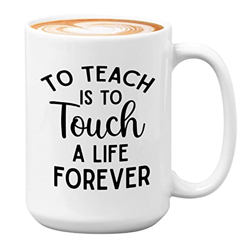 to teach is to touch White