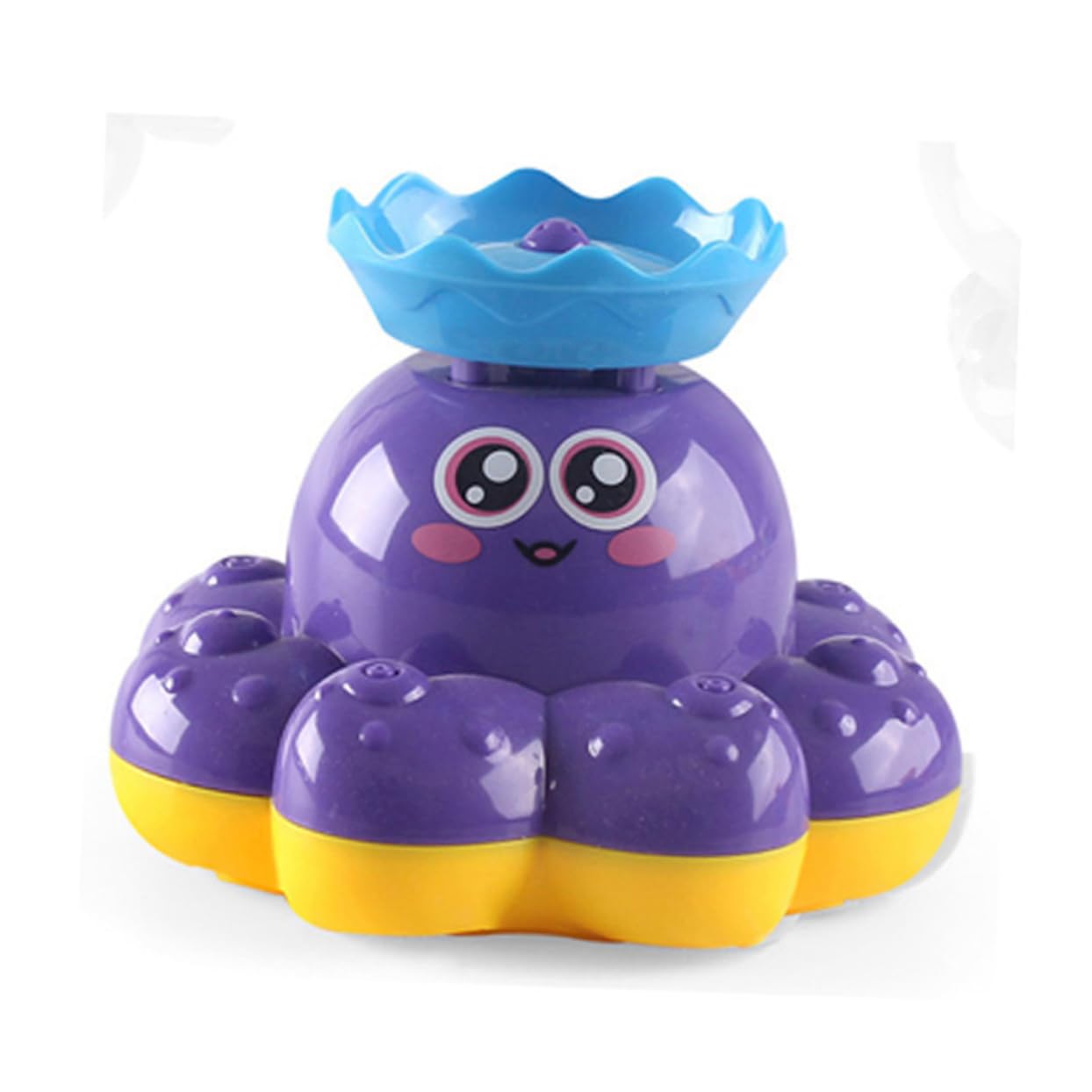 BRIGHTFUFU Electronic Sprayer Bath Toys for Kids - Fun Floating Water Toys for Bathtub Playtime, Purple (Great for Sensory Play & Early Learning)