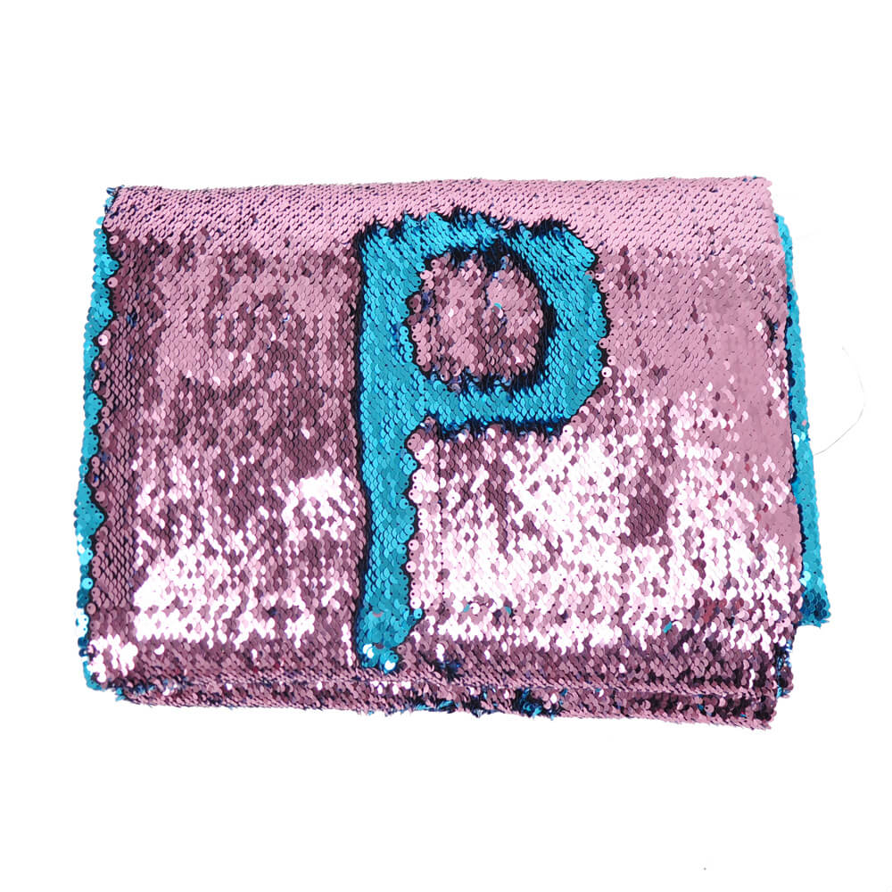 Pink and Light Blue Sequin Photo Backdrop with Stand - Sparkling Shimmer Wall for Birthday Parties, Baby Showers & Photo Booths - CLEARANCE SALE