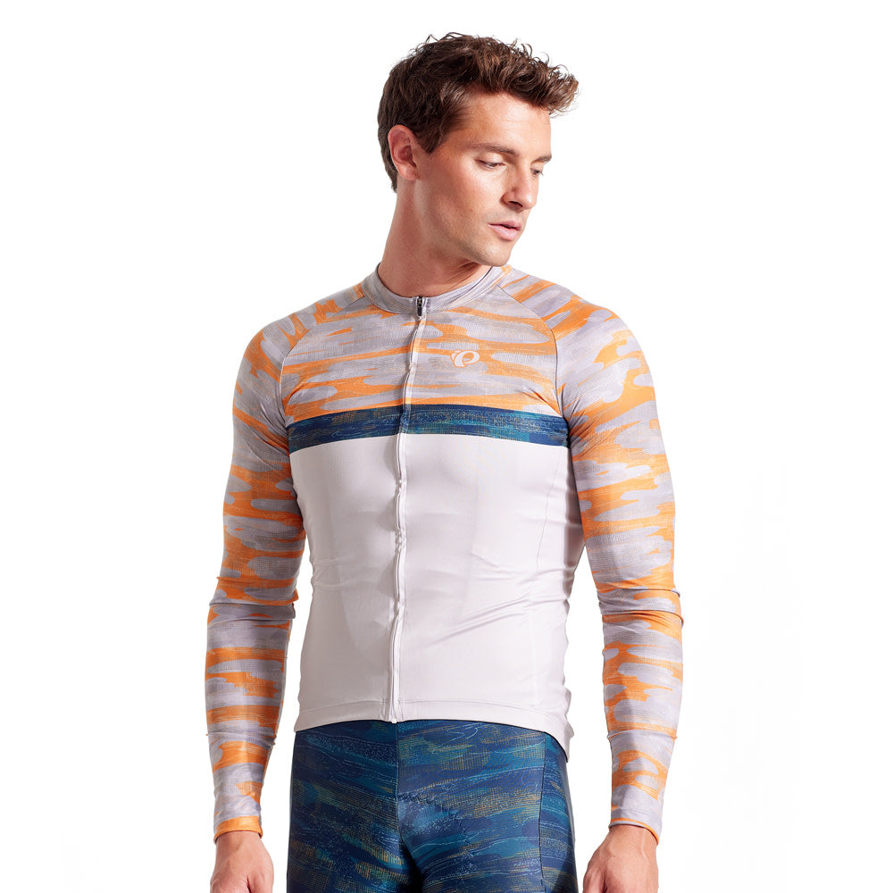Men's Attack Long Sleeve Jersey - Breathable Performance Shirt for Cycling, Running & Outdoor Sports | Athletic Workout Top