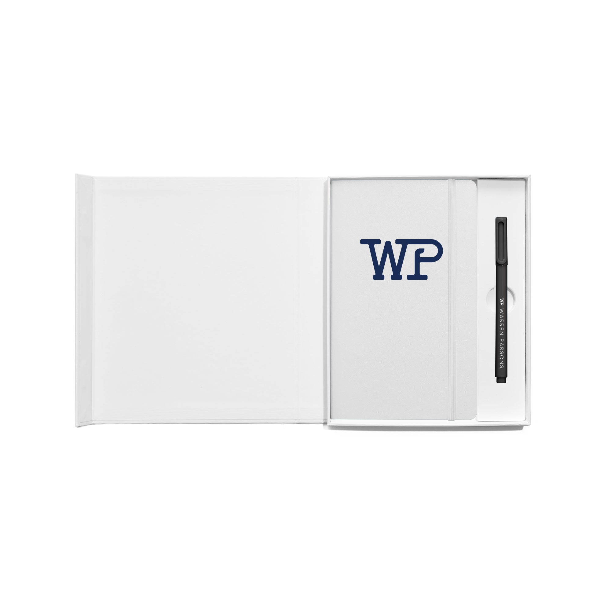 Custom Soft or Hard Cover Gift Box Set with Signature Ballpoint Pen - Perfect for Corporate Gifts, Wedding Favors & Special Occasions