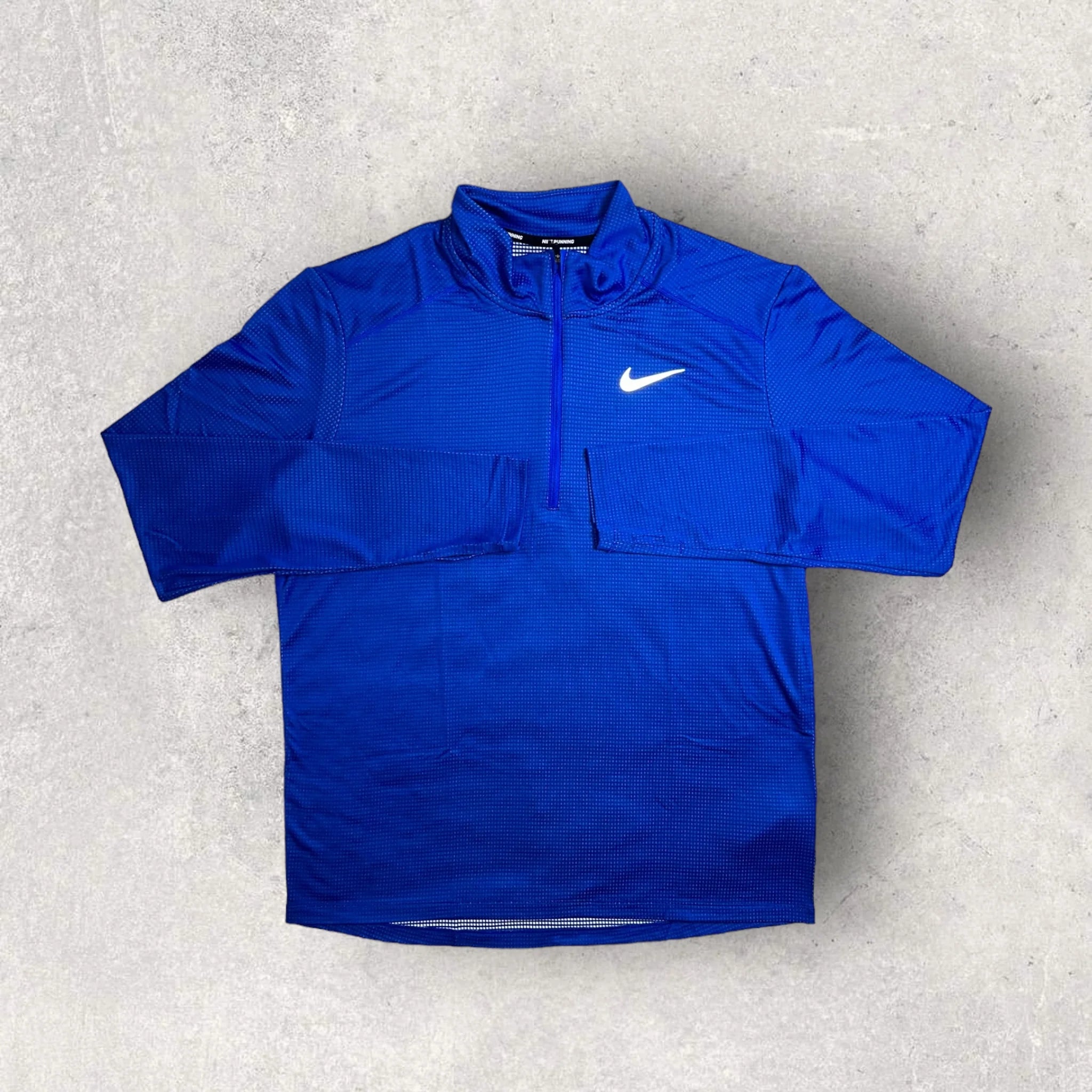 Nike Pacer 1/4 Zip & Phenom Pant Set - Royal Blue/Black | Men's Athletic Training Outfit for Gym & Running | Comfortable Performance Wear for Workouts & Sports