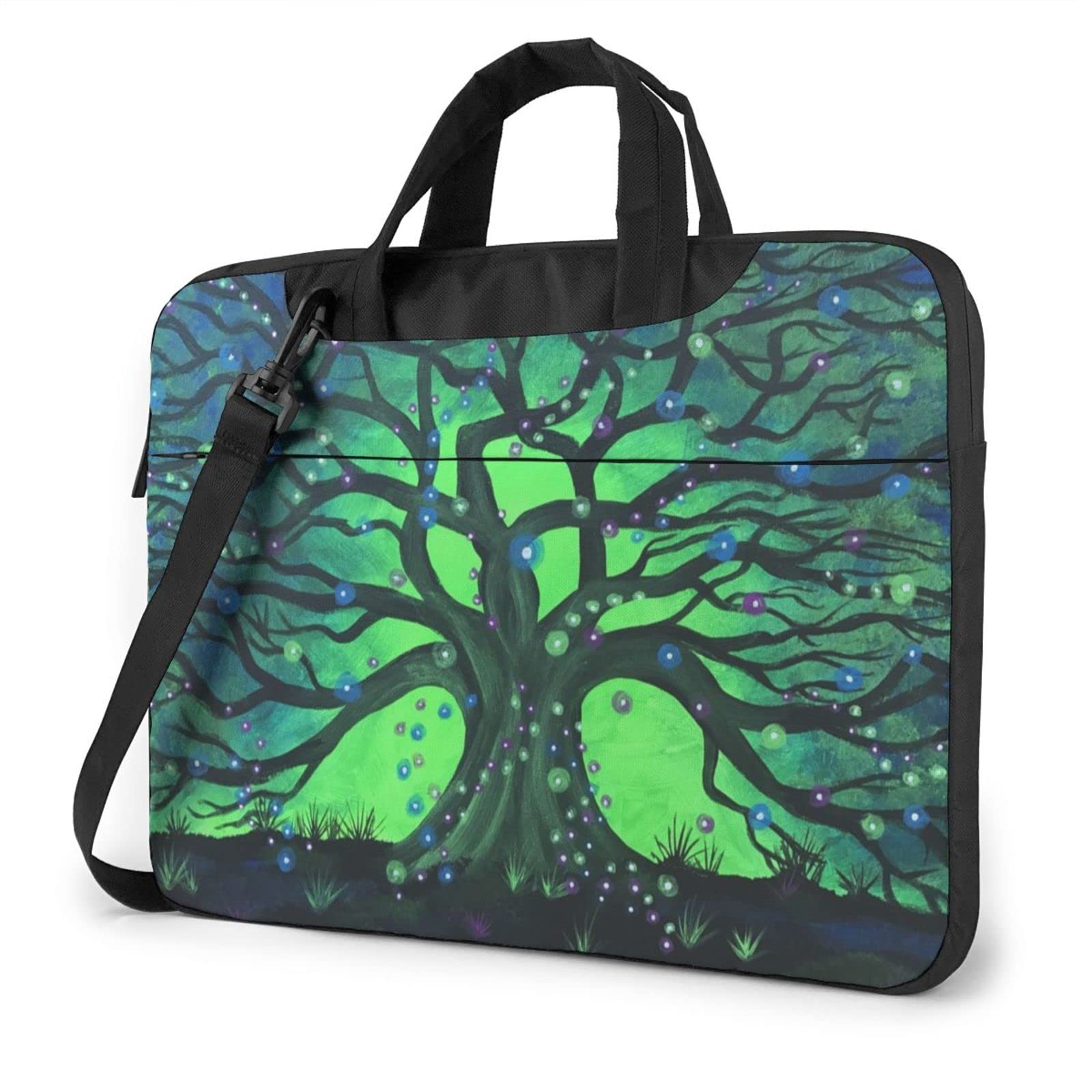 Laptop Shoulder Bag - Stylish Computer Tote & Messenger Briefcase with Sleeve - Perfect for Work, Travel, and School
