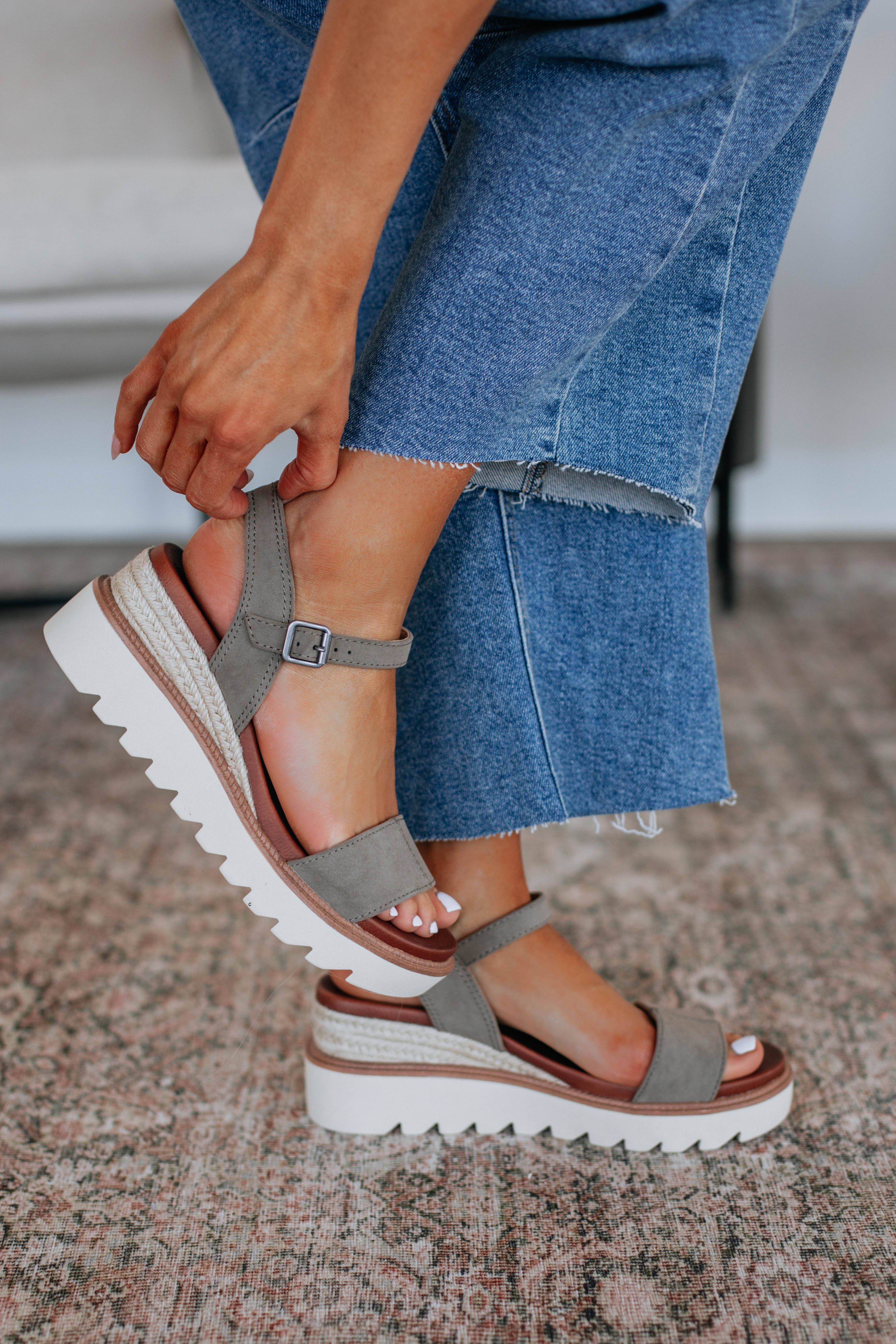 Stay Selective Women's Comfortable Taupe Mix Sandals - Perfect for Beach, Vacation & Summer Outfits