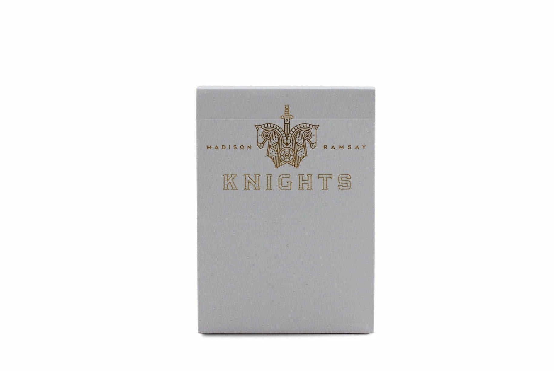 Premium Knights V2 Playing Cards - 52 Poker Deck for Magic Tricks, Cardistry & Casino Games | Ideal for Poker Nights, Card Magic Shows & Professional Card Flourishes