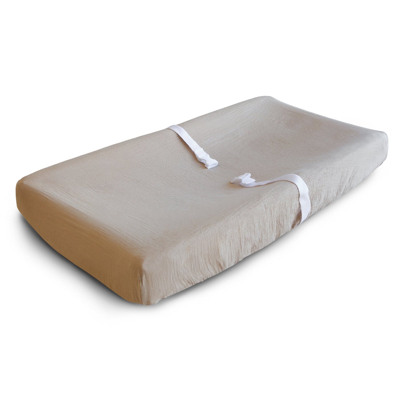 Mushie Waterproof Changing Pad Cover - Soft & Washable Baby Diaper Changing Mat Cover for Nursery, Travel & On-the-Go Use