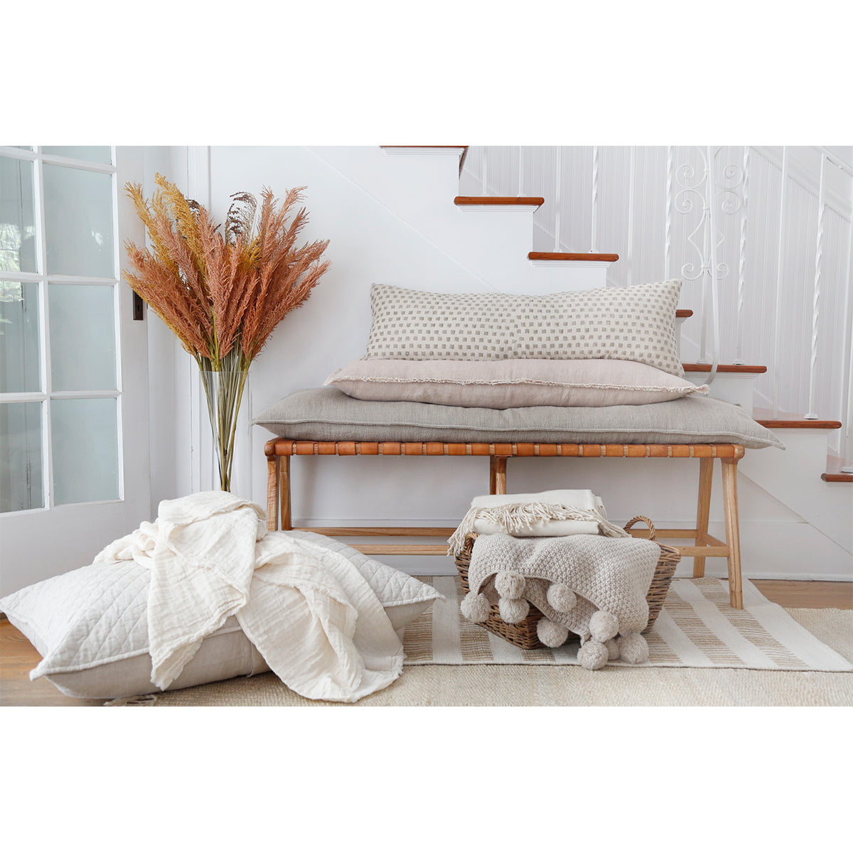 Luxury Hermosa Oversized Throw Blanket - Soft & Cozy for Bed, Couch, and Travel - Perfect for Home Decor, Gifts, and Cold Weather Comfort