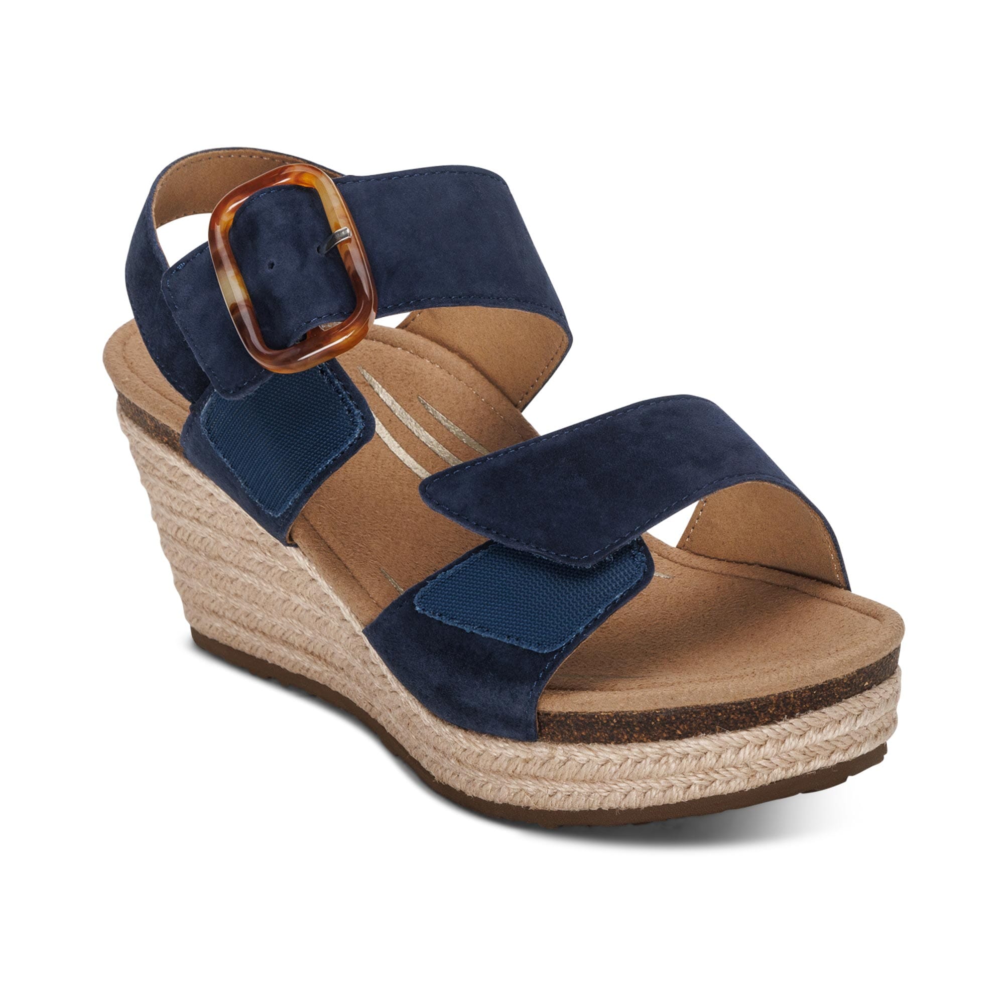 AETREX ASHLEY Arch Support Wedge for Women - Comfortable Foot Pain Relief & Plantar Fasciitis Treatment - Perfect for Walking, Running & Everyday Wear