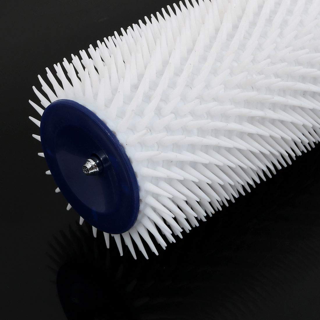 uxcell 9 Inch Self Leveling Spiked Roller for Flooring - 11mm Latex Teeth Height - Perfect for Concrete Leveling, Floor Screeding & DIY Home Renovation Projects