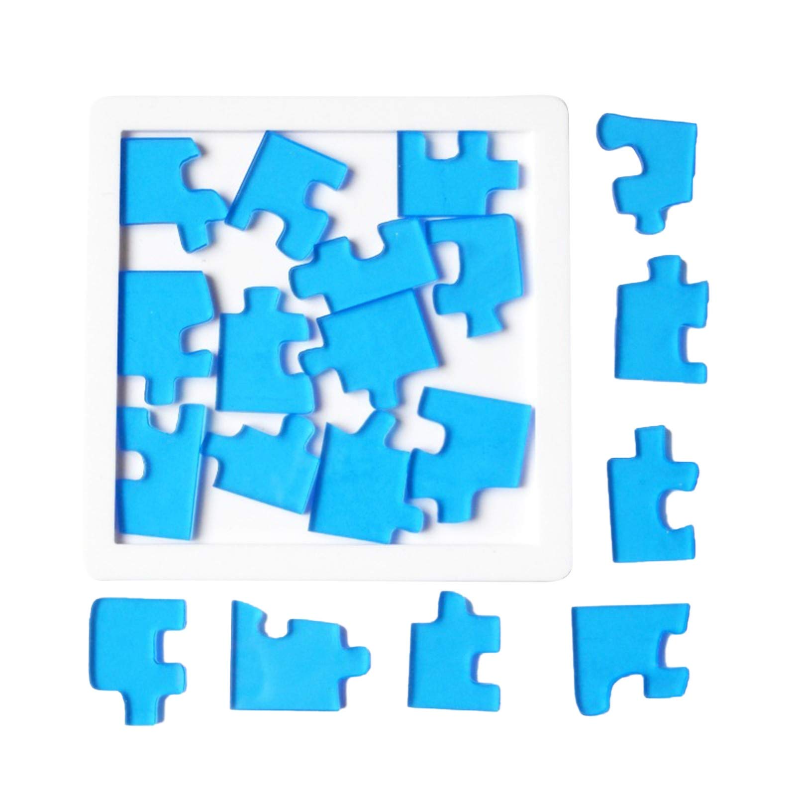 Translucent Acrylic Irregular Shape Plane Puzzle - Challenging Educational Brain Teaser Game for Adults & Kids | Perfect for Family Game Night, Classroom Activities & Cognitive Development