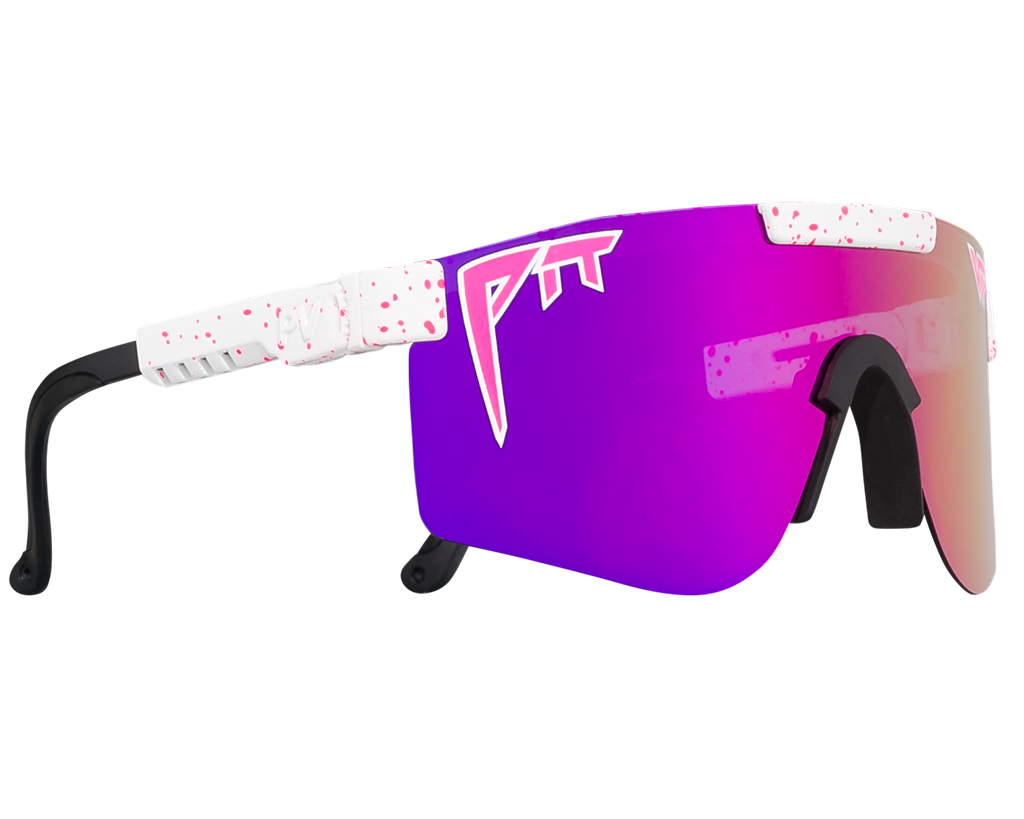 Pit Viper The Double Wides Polarized Sunglasses - LA Brights Style for Outdoor Sports & Beach Activities