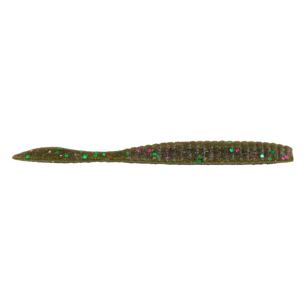 Berkley PowerBait MaxScent Flat Worms - Premium Scented Soft Plastic Fishing Lures for Bass, Trout & Panfish - Ideal for Freshwater & Saltwater Fishing, Casting & Jigging