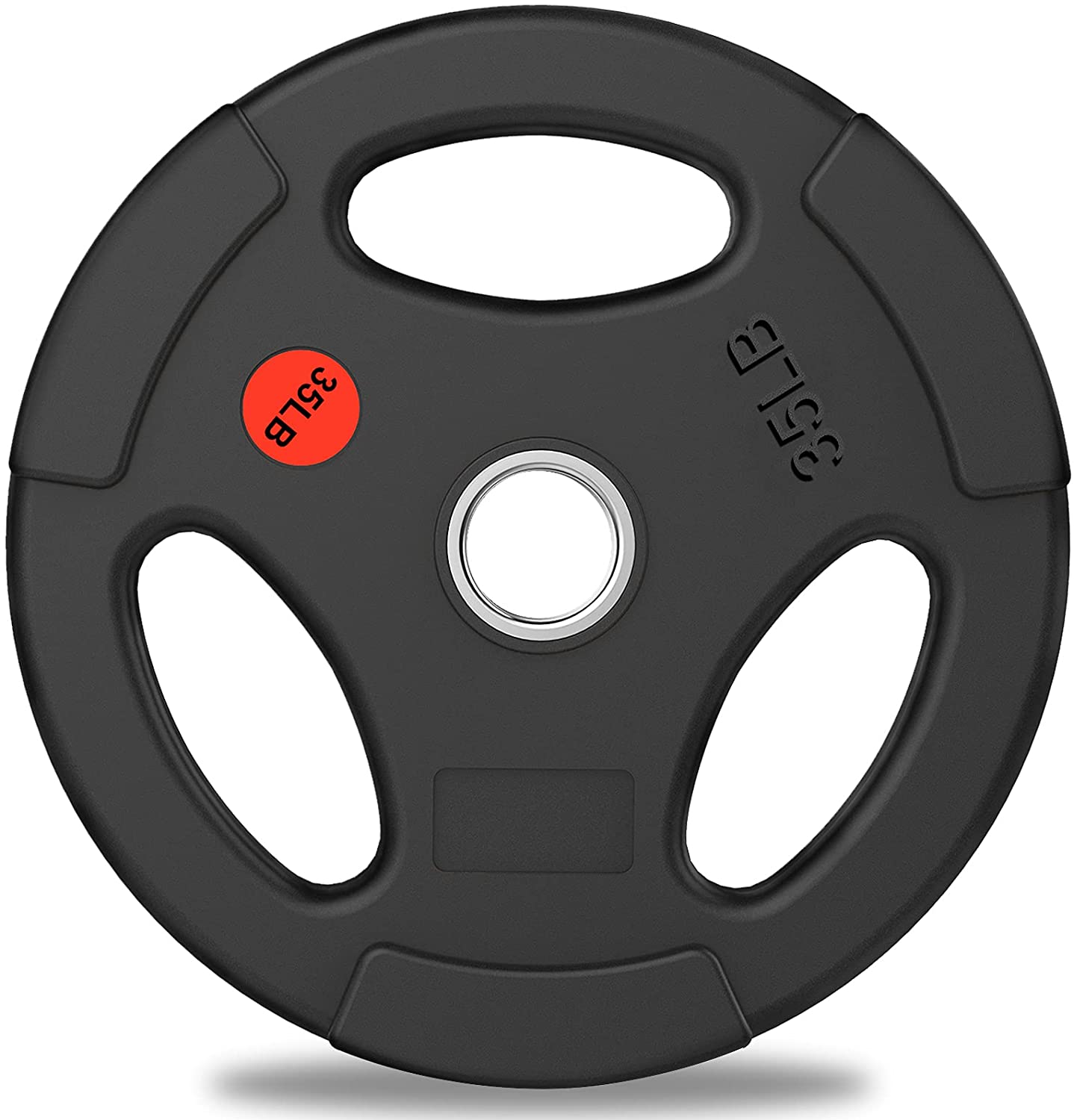 Premium Olympic Weight Plates with Rubber Grip - High-Quality Bumper Plates for CrossFit, Powerlifting & Home Gym Workouts