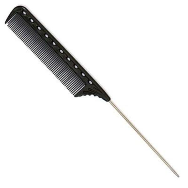 Professional Carbon Super Winding Pin Tail Comb 225mm - Styling & Sectioning Hair Tool for Salon, Braiding, and Hair Extensions - Perfect for Hairstylists & DIY Hair Care