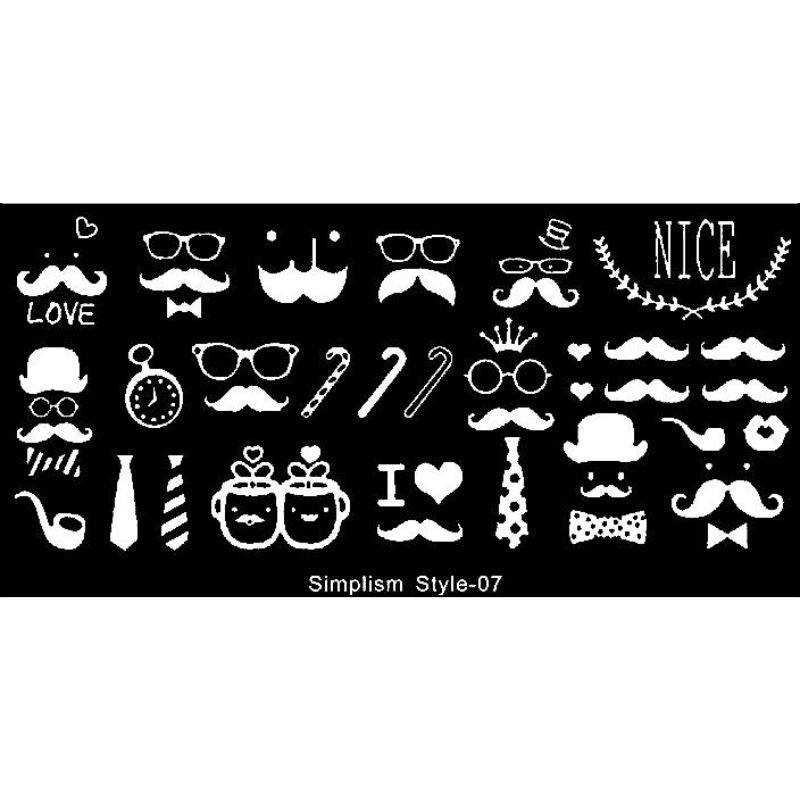 Premium Nail Art Stamping Plates - 50+ Unique Designs for DIY Manicures | Perfect for Home, Salon & Gift Giving