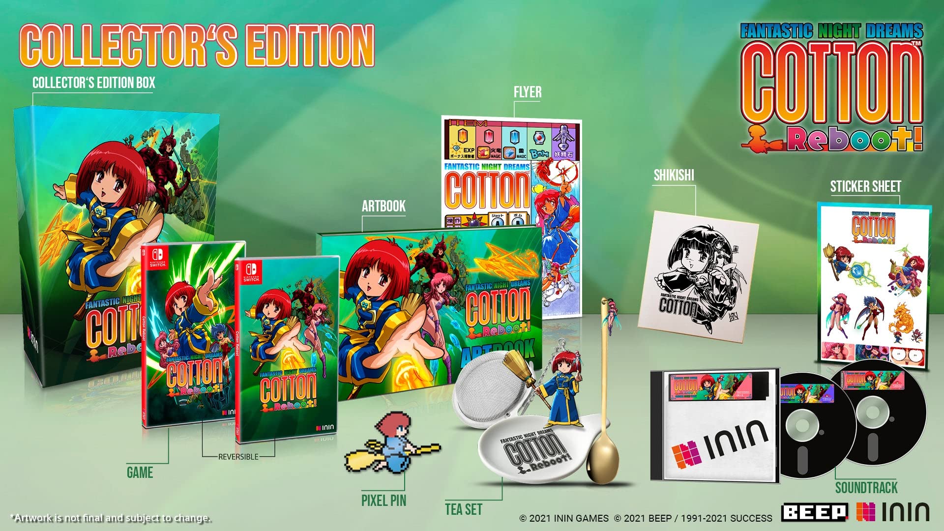 Cotton REBOOT Collector's Edition for Nintendo Switch - Limited Edition | Retro Arcade Shooter Game for Adults & Kids | Perfect for Gaming Collectors & Nostalgic Players
