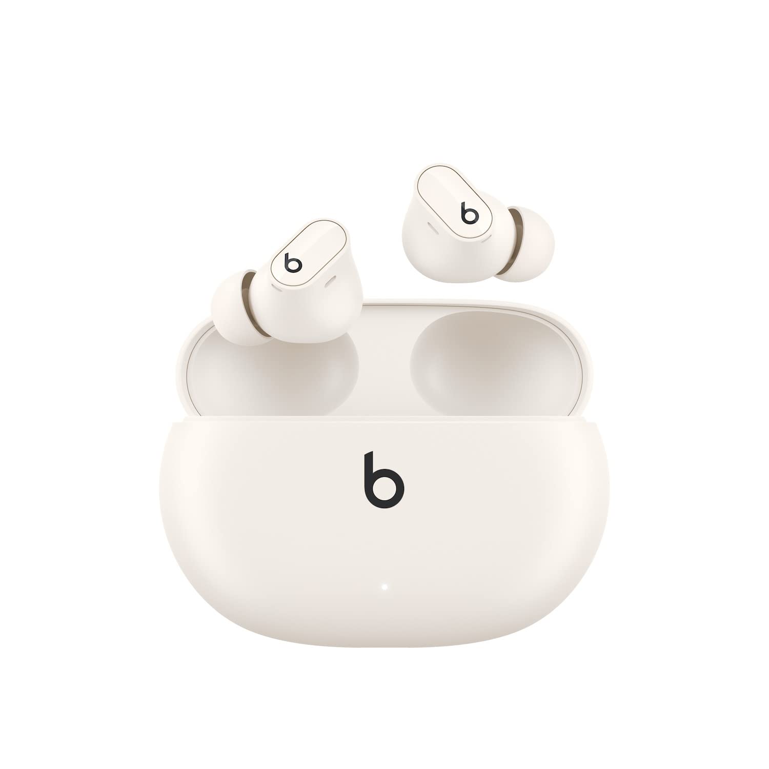 Beats Studio Buds+ True Wireless Noise Cancelling Earbuds with Built-in Mic | Bluetooth 5.2 Headphones for iPhone & Android | Sweat-Resistant, Spatial Audio, Long Battery Life | Perfect for Workouts, Commuting & Travel (Ivory)