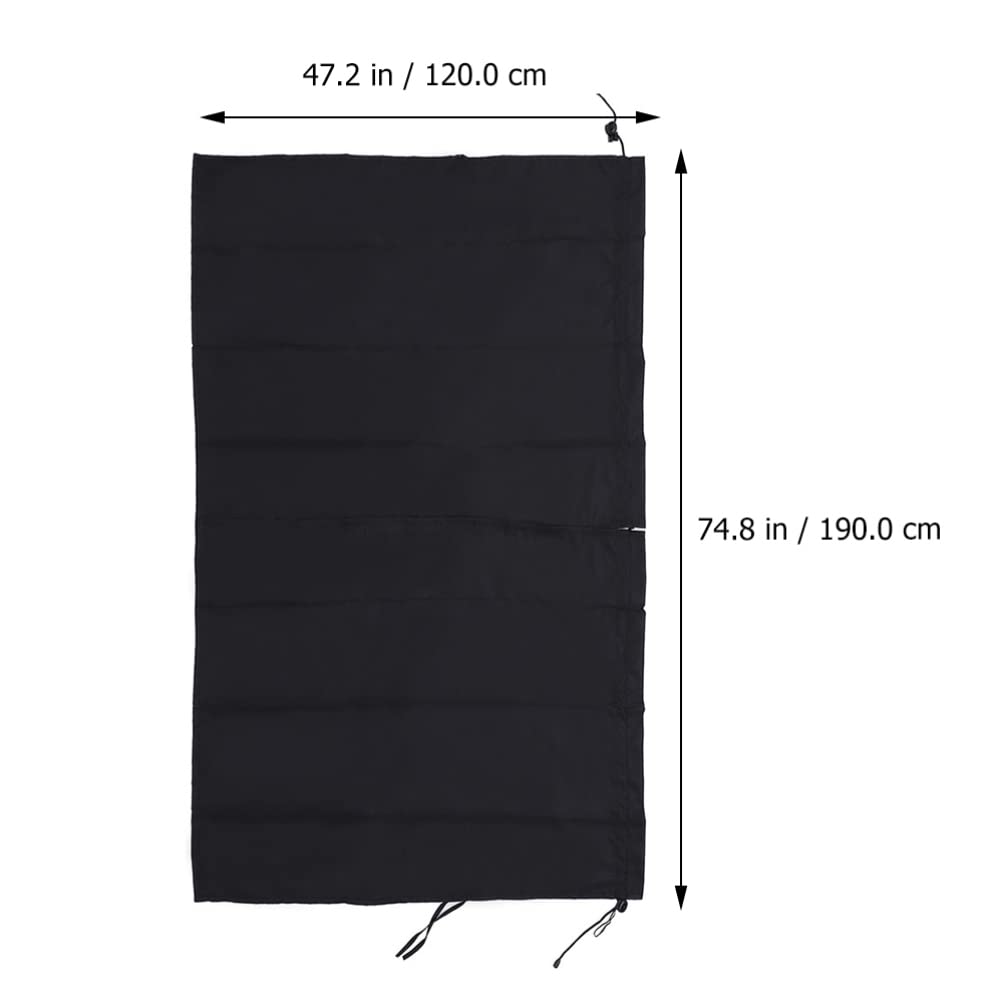FAVOMOTO 1 Set Car Window Privacy Shades - Front Window Sun Shade for Cars, Camping & Travel | UV Protection Pongee Fabric Sun Visor | Perfect for Road Trips, Baby Protection & Privacy While Parking