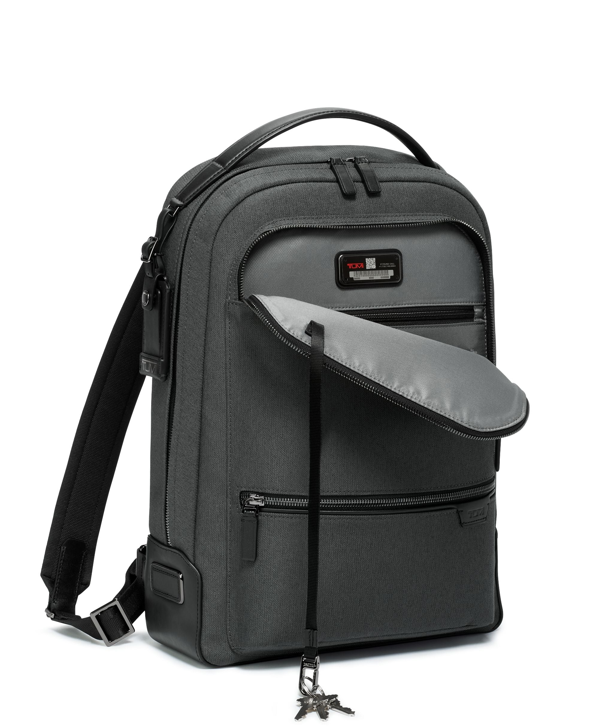 Tumi Harrison Bradner Backpack - Premium Laptop Backpack for Men & Women, Durable Travel & Business Backpack with USB Charging Port - Perfect for Work, Commute & College Campus