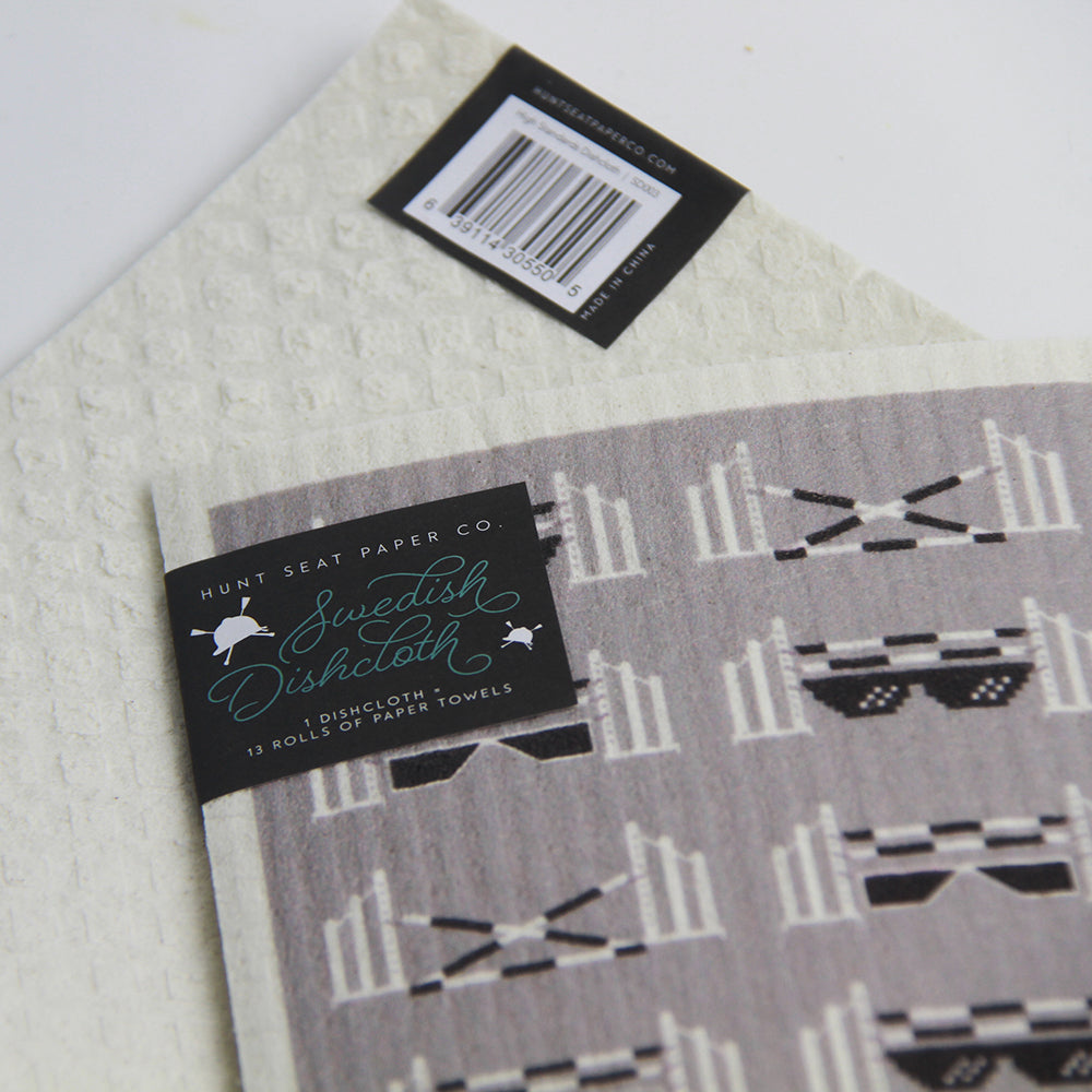 Eco-Friendly Swedish Dishcloth - Reusable, Absorbent & Durable Kitchen Cleaning Cloths for Dishes, Countertops & Household Cleaning | Sustainable Alternative to Paper Towels