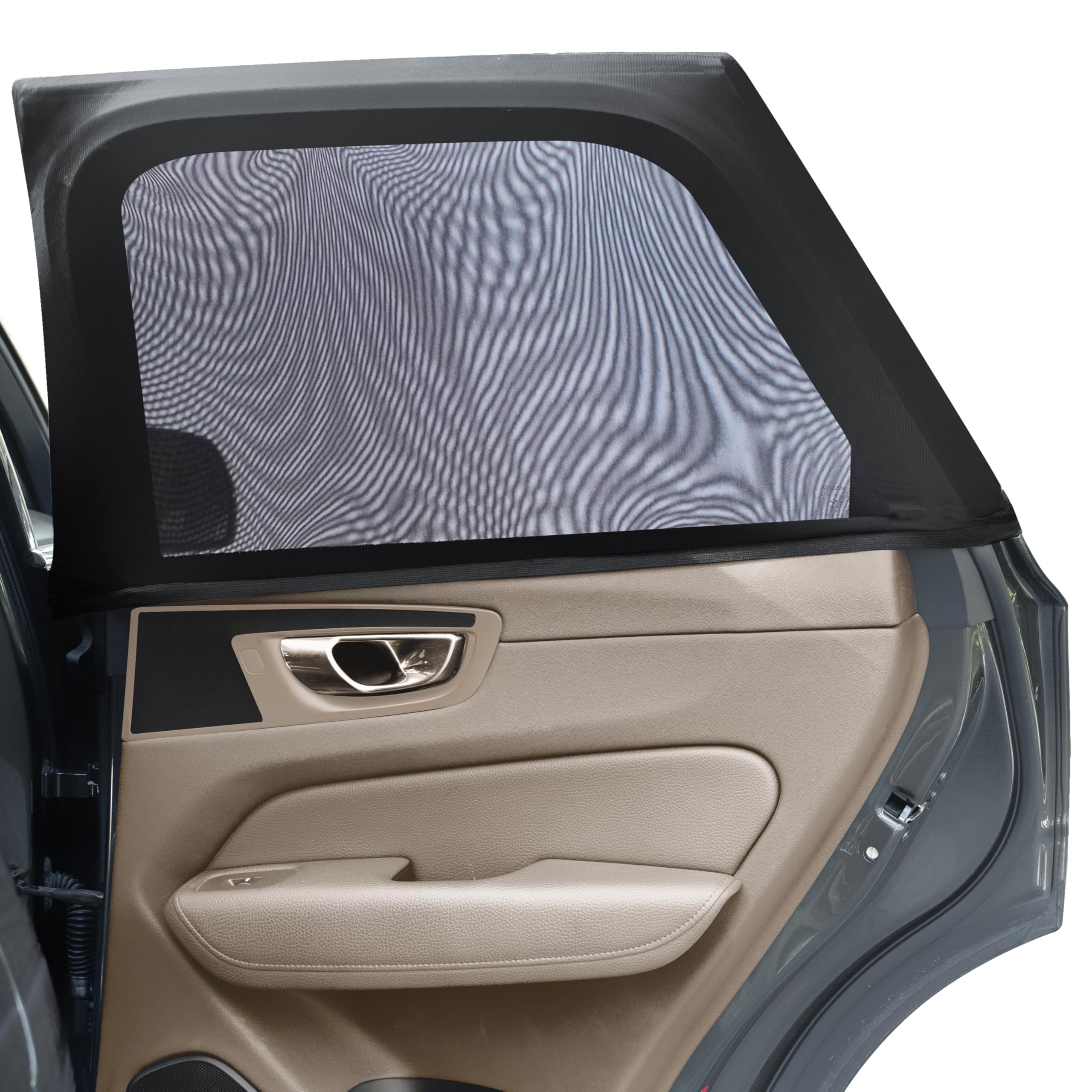 2 Pack Universal Car Window Shades - Mesh Sun Shades for Side Windows, Baby & Child Protection, Fits Most Cars & SUVs | Perfect for Road Trips, Daily Commutes & Summer Travel