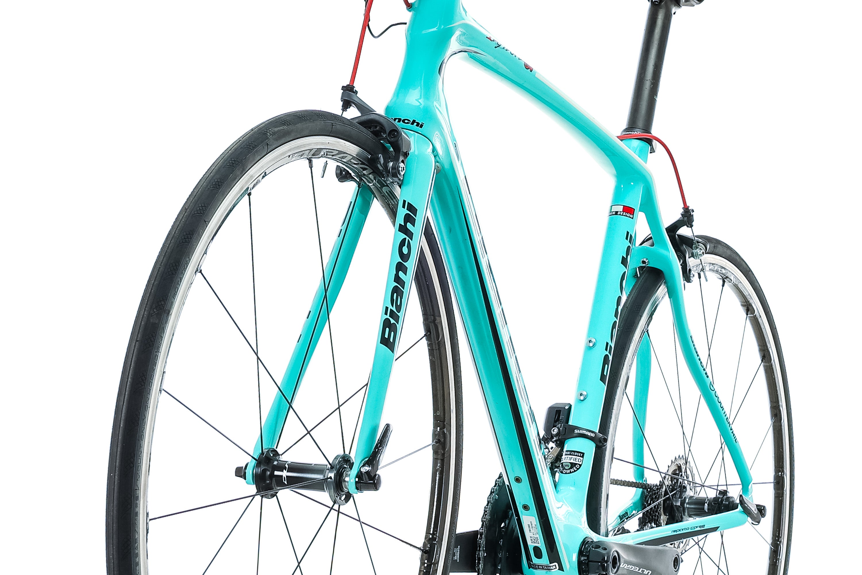 Bianchi Infinito CV Ultegra Di2 Road Bike 2017 - 55cm Carbon Frame, Shimano Ultegra Groupset | High-Performance Endurance Road Bike for Racing, Long Distance & Commuting
