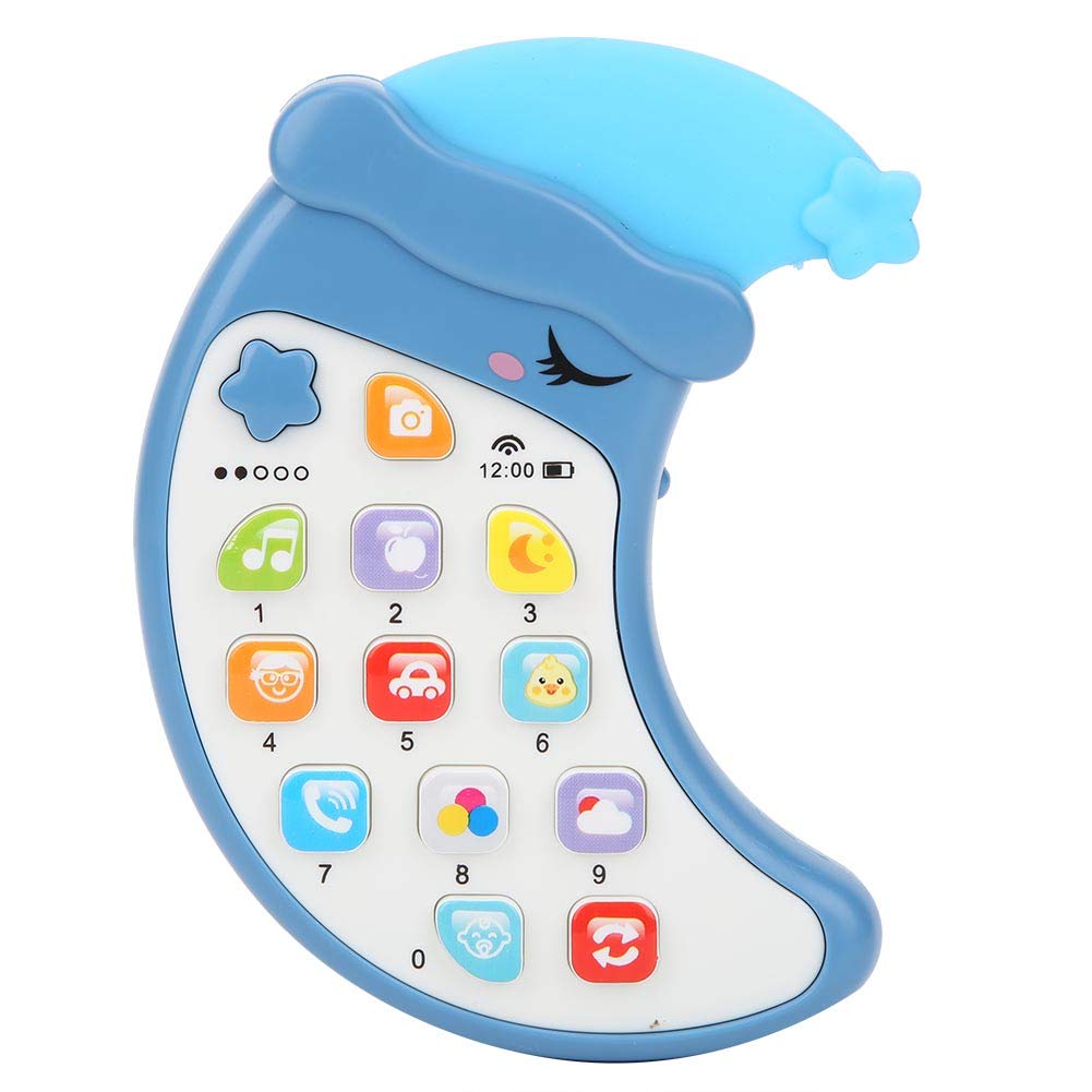 Educational Music Phone Toy for Kids - Safe & Interactive Learning Toy to Develop Coordination Skills - Perfect for Home Play & Early Childhood Development (Blue)