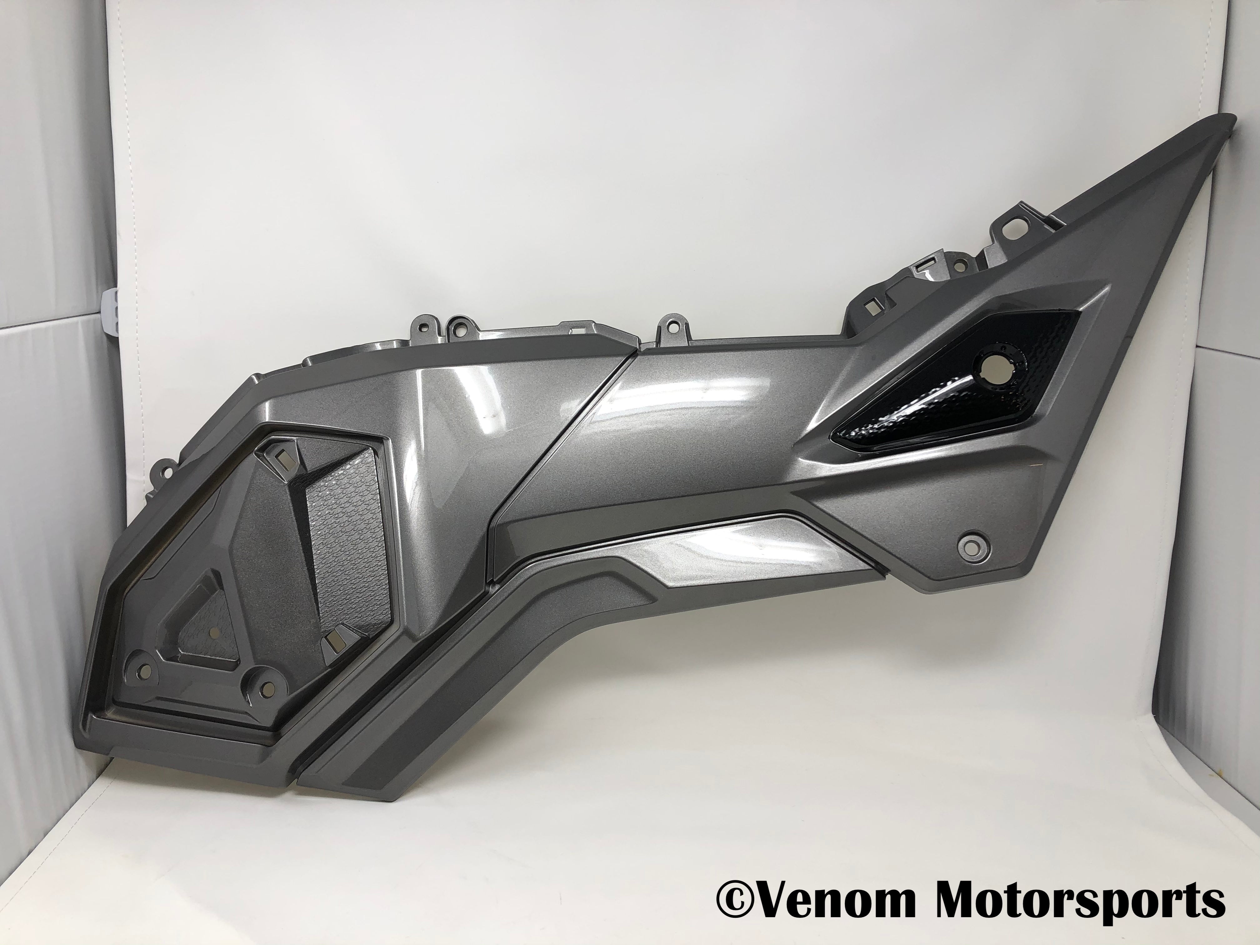 X20 Gen II 125cc Motorcycle Left Side Middle Fairing Panel (Part# 125010011) - Replacement Body Cover for Street Bike Repair & Customization