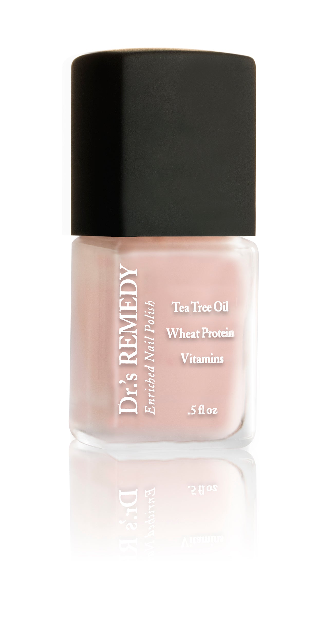 Dr.'s Remedy PERFECT Petal Pink Nail Polish - 0.5 fl oz (15ml) - Vegan, 17-Free Formula - Salon-Quality Manicure at Home - Perfect for Weddings, Date Nights & Special Occasions