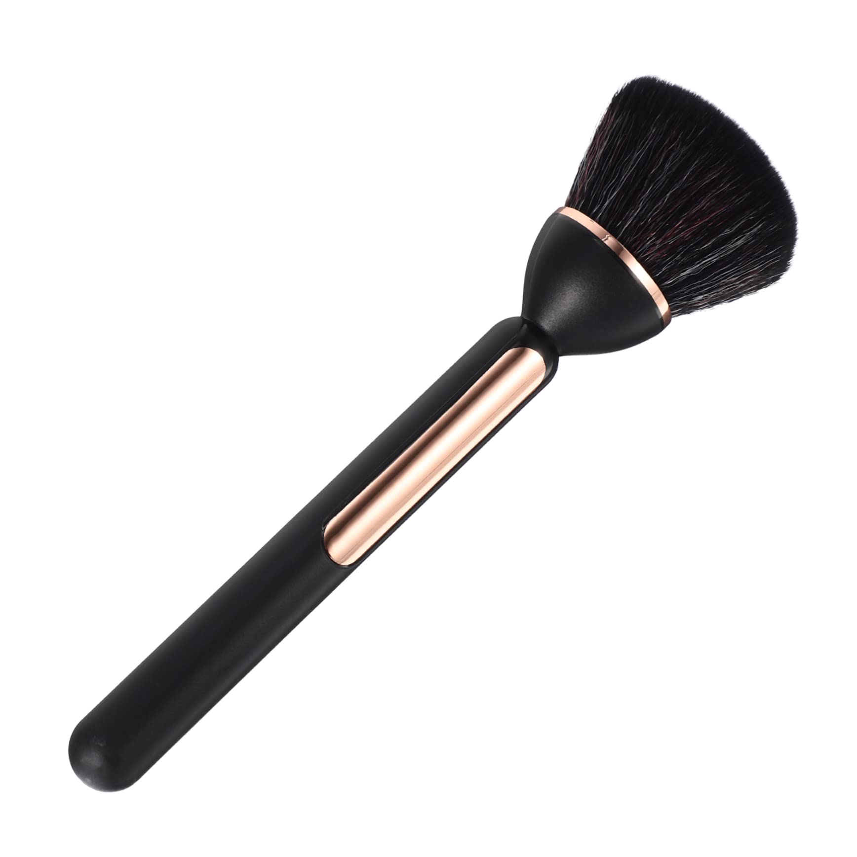 Minkissy Soft Blush Brush for Face & Nails - Reusable Makeup Brush with Ergonomic Handle - Perfect for Loose Powder, Blending & Nail Art Dusting - Ideal for Professional Makeup Artists & DIY Beauty Enthusiasts