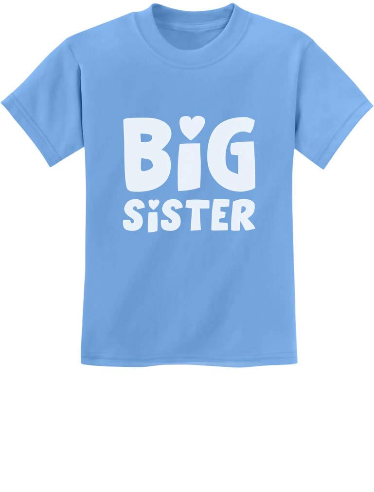 Big Sister Shirt for Toddler Girls - Cute Baby Announcement & Sibling Reveal T-Shirt - Perfect for Gender Reveal Parties & Newborn Photo Shoots