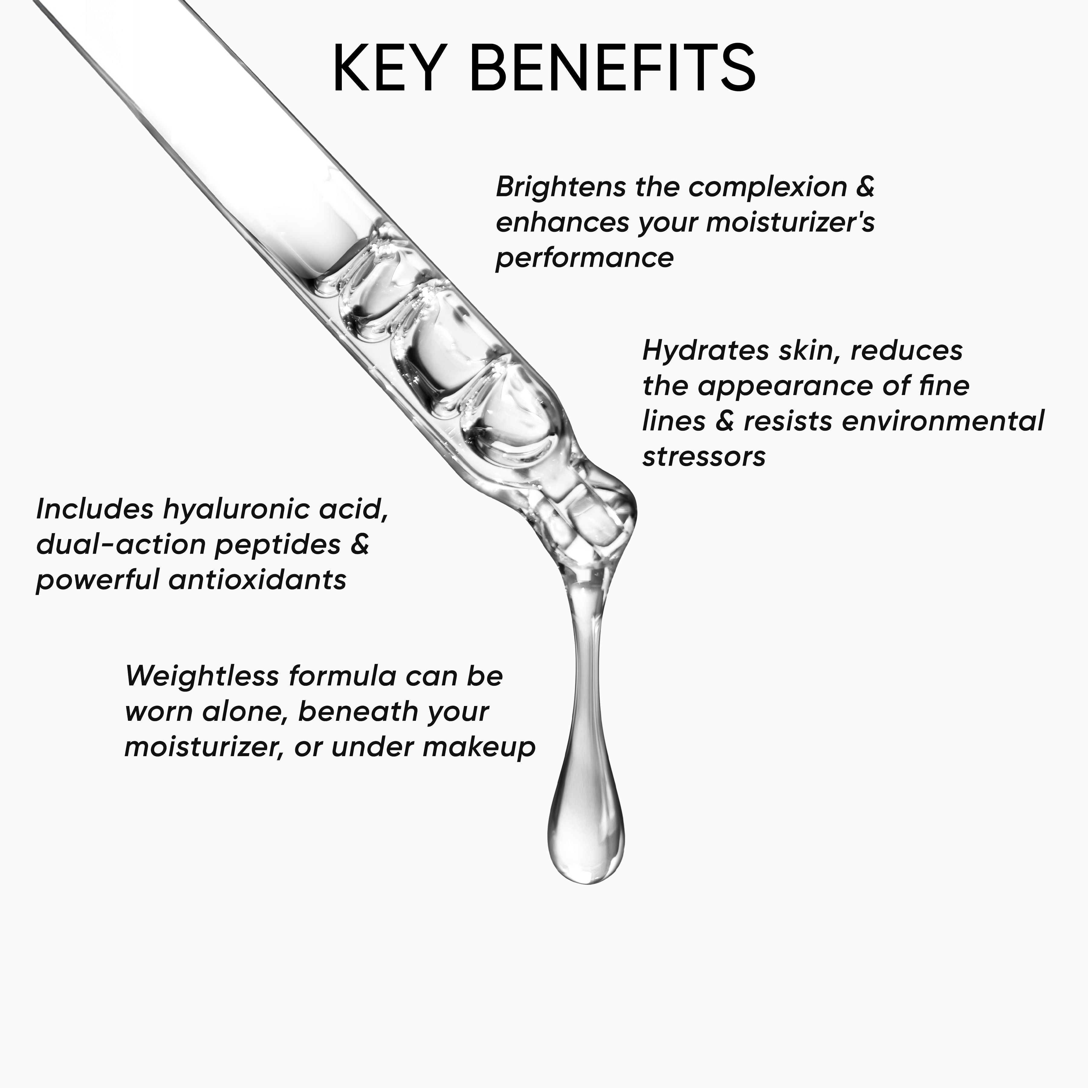Beauty Booster Serum for Face - Anti-Aging & Hydrating Facial Treatment - Perfect for Daily Skincare Routine & Nighttime Regimen