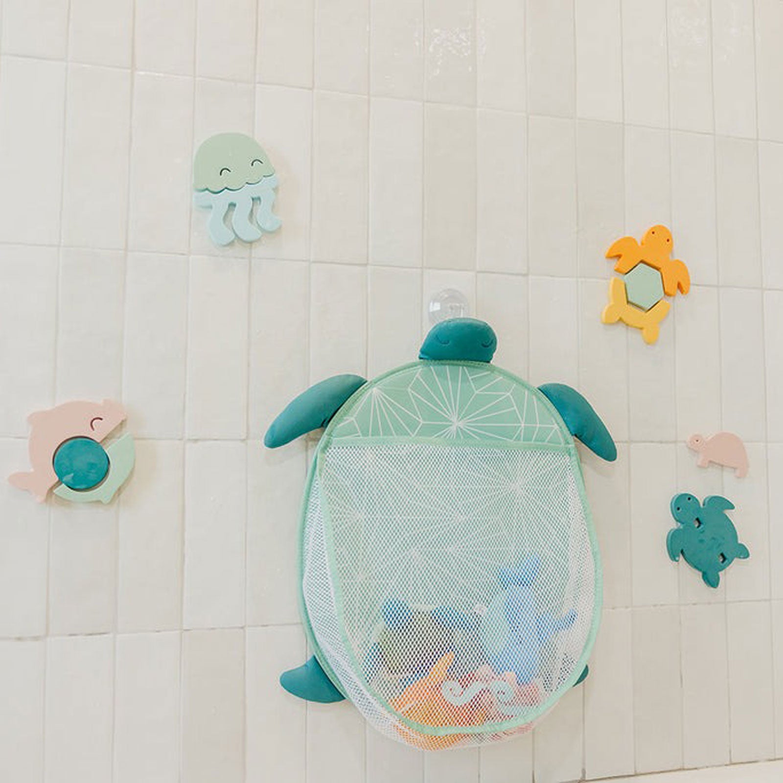 Best Foam Bath Playset for Kids - Fun & Safe Bathtime Toy Set with Floating Animals - Perfect for Toddlers & Preschoolers During Bath Time Play