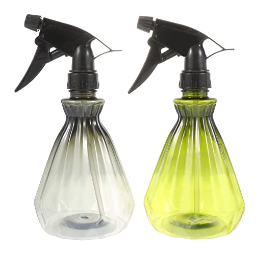 FOMIYES 5-Pack Clear Plastic Travel Spray Bottles - Refillable Empty Spray Bottles for Makeup, Essential Oils, Hair Care & Skincare - Perfect for Travel, Gym, Home & Salon Use