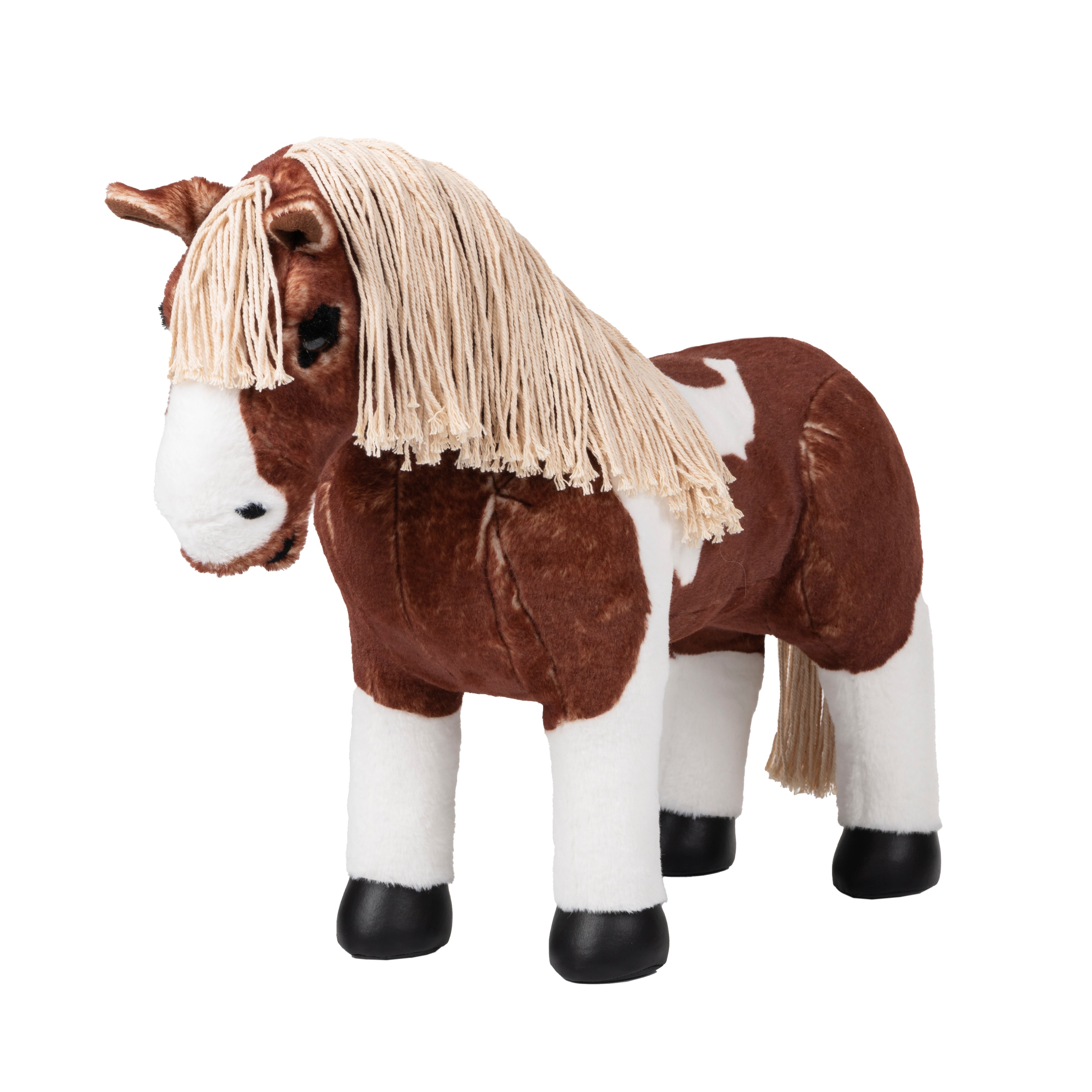 LeMieux Toy Pony Flash - Realistic Plush Pony Toy for Kids, Soft Stuffed Animal with Flashing Mane & Tail - Perfect for Pretend Play, Birthday Gifts & Nursery Decor