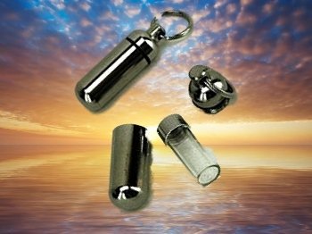 Premium Classic Anointing Oil Holder Keychain with Velvet Pouch & Fill Funnel - Portable Essential Oil Vial for Spiritual Healing, Prayer & Travel
