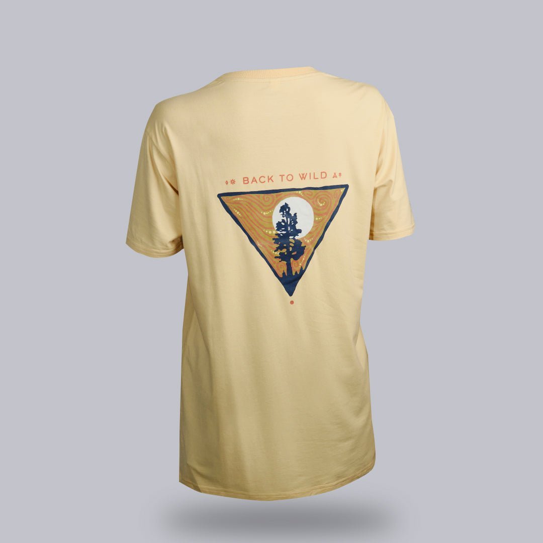 Back to Wild | Unisex Organic Cotton T-Shirt for Men & Women - Comfortable Eco-Friendly Casual Wear for Daily Use, Outdoor Activities & Sustainable Lifestyle