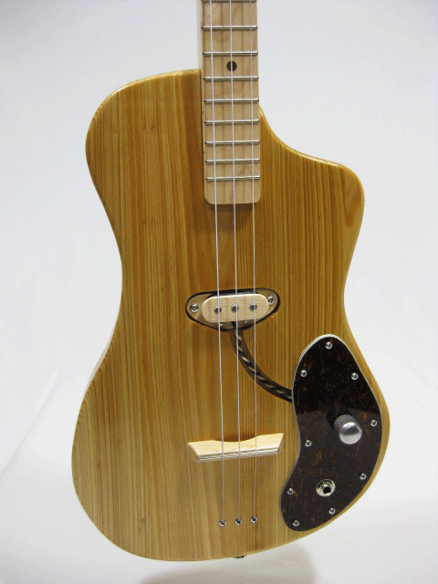 Premium Solid Body 3-String Single Cutaway Electric Guitar with Gig Bag - Perfect for Beginners, Travel & Small Venue Performances