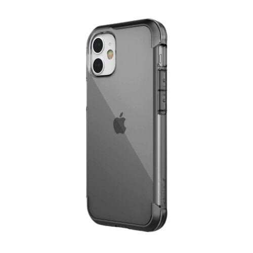 iPhone 12 Pro Max Mini Case - Raptic Air Transparent Bumper Hard Cover | Slim Protective Phone Cover for Everyday Use & Travel