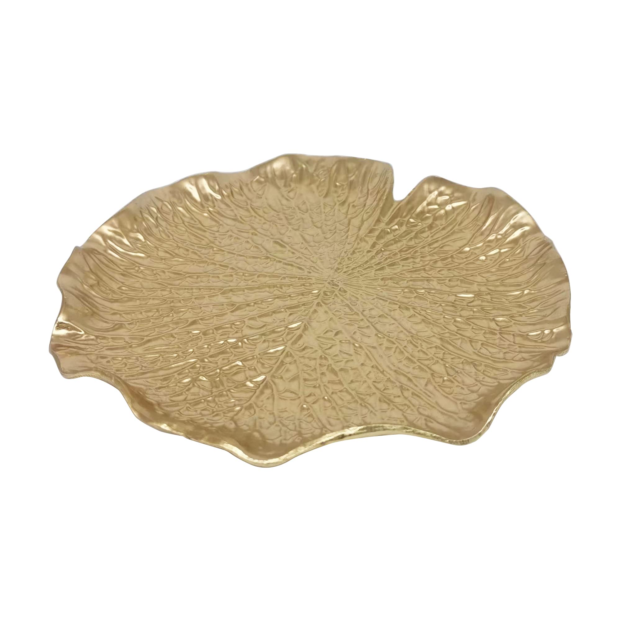 Elegant Metal Jewelry Dish - Leaf Shaped Ring Holder & Jewelry Organizer | Vanity Tray for Dresser | Perfect Christmas, Birthday & Wedding Gift for Women | Jewelry Storage Solution for Bedroom, Bathroom & Travel