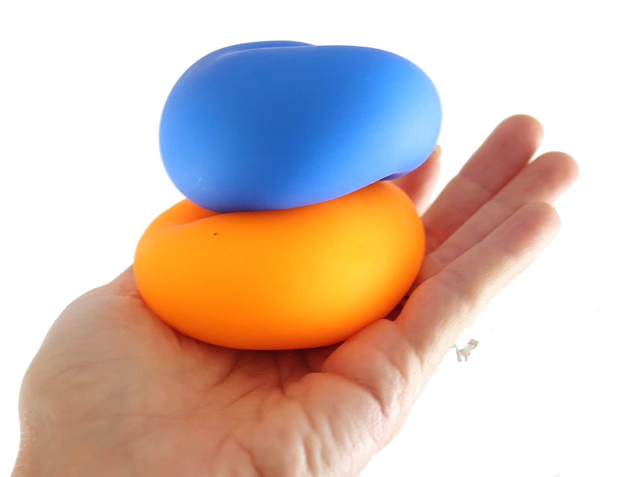 Super Soft Dough Filled Stretch Ball - Ultra Squishy & Moldable Sensory Fidget Toy for Stress Relief & Anxiety | Relaxing Busy Hands Activity for Kids & Adults | Perfect for Classroom, Office & Travel (Random Colors)